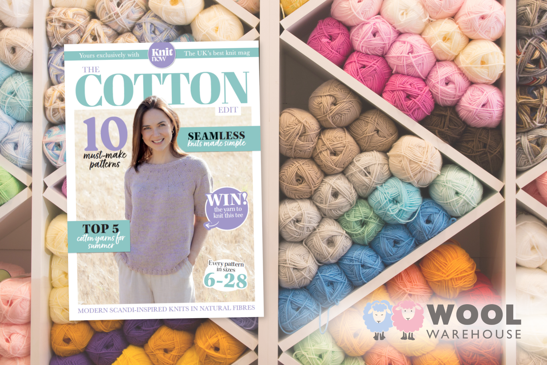 WIN Yarn From Wool Warehouse - Knit Now 195