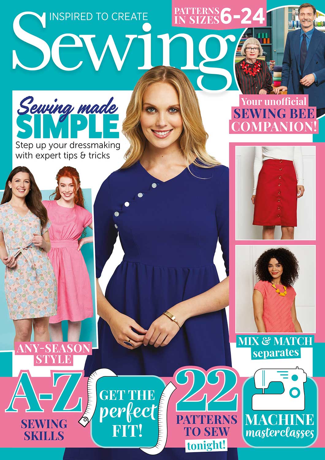 Inspired to Create Sewing book 2024