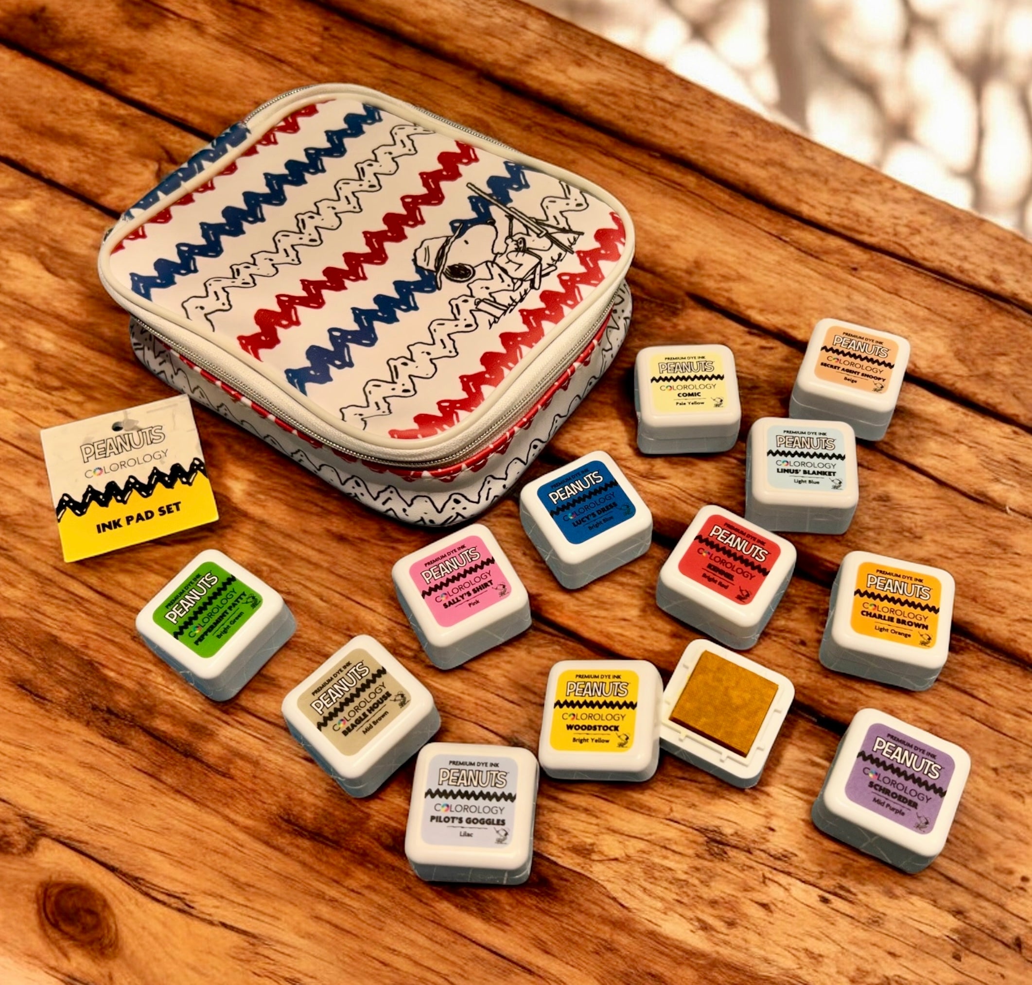 Peanuts Ink Pad Set