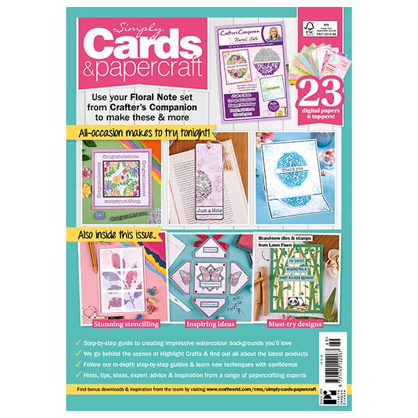 Simply Cards & Papercraft Magazine #269