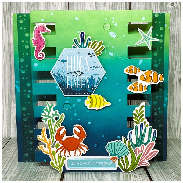 Made To Surprise A5 Washi Tape Under The Sea By Sam Calcott | 3 Sheets