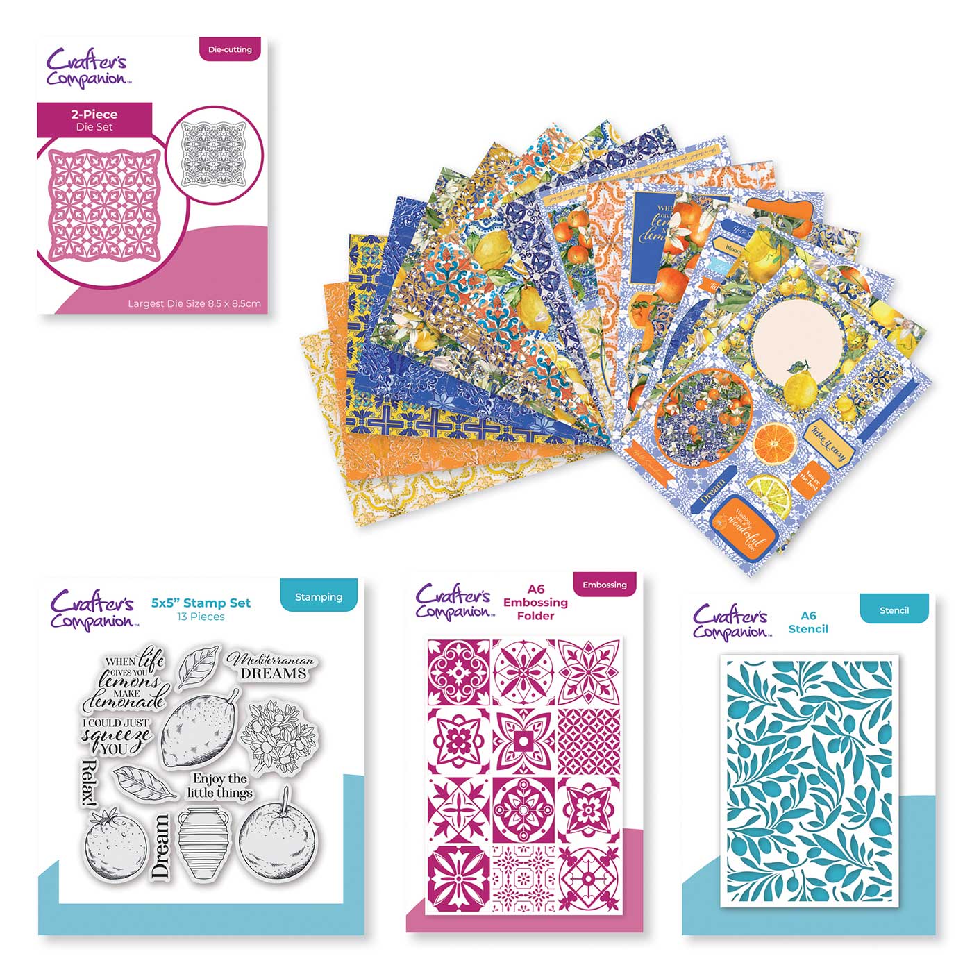 Crafters Companion Crafter's Inspiration Magazine & Kit #9