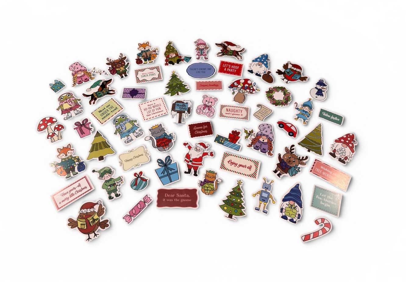 Made to Surprise Ephemera Pack Christmas Characters | Christmas Explosion