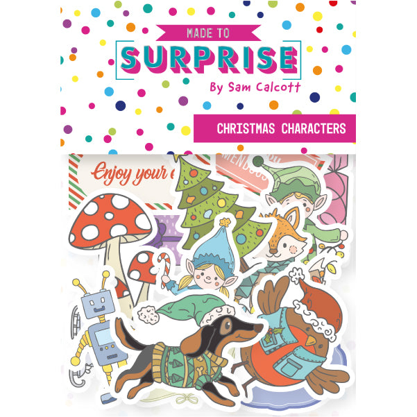 Made to Surprise Ephemera Pack Christmas Characters | Christmas Explosion