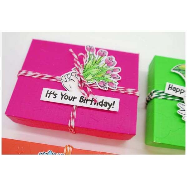 Made To Surprise A5 Clear Stamp Set Funky Flowers by Sam Calcott | Set of 15