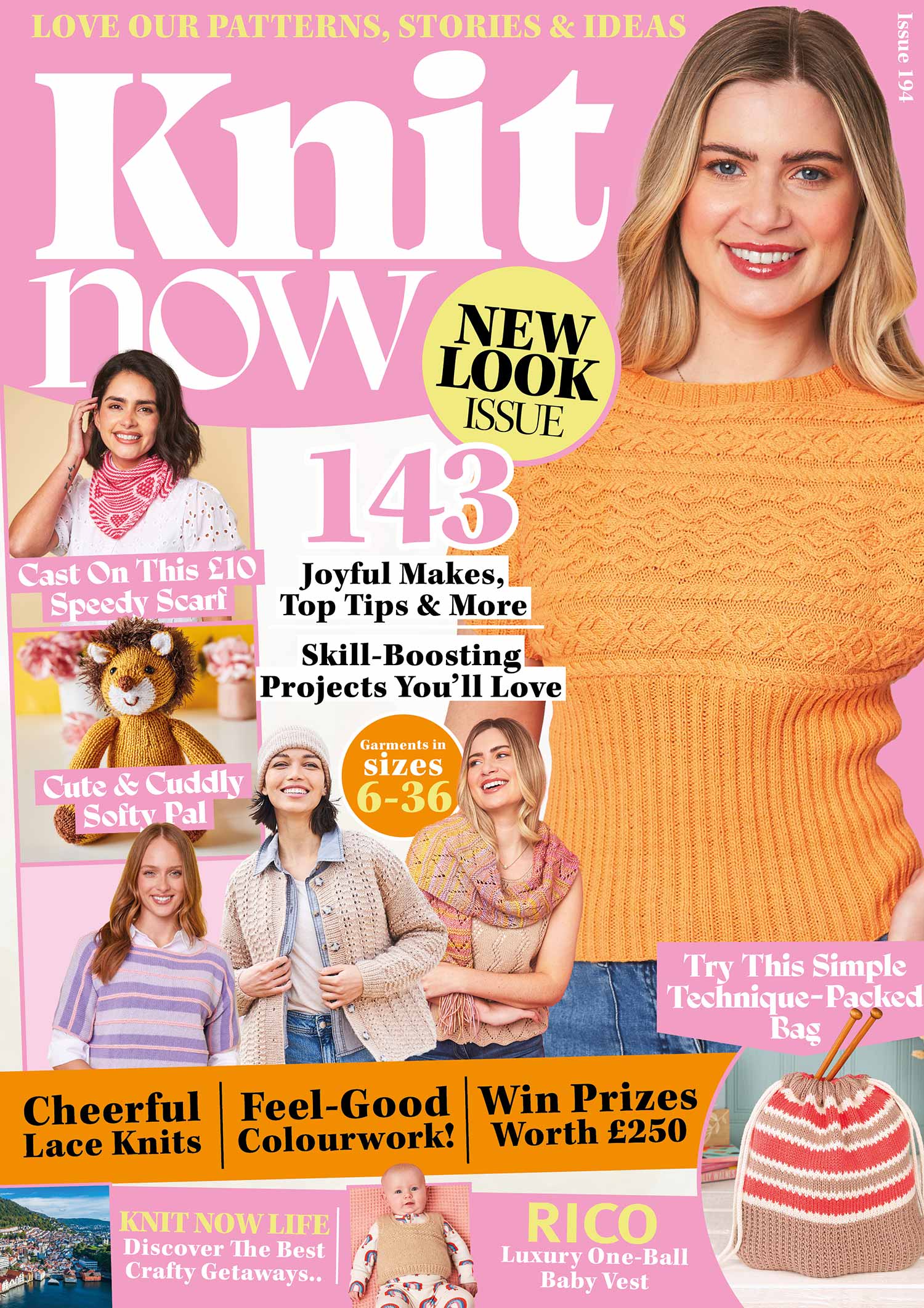 Knit Now Magazine #194