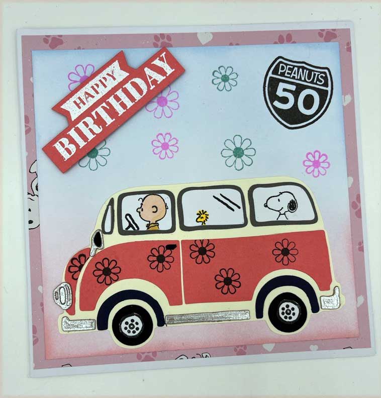 Peanuts Die and A6 Stamp Set Road Trip | J'adore La Plage