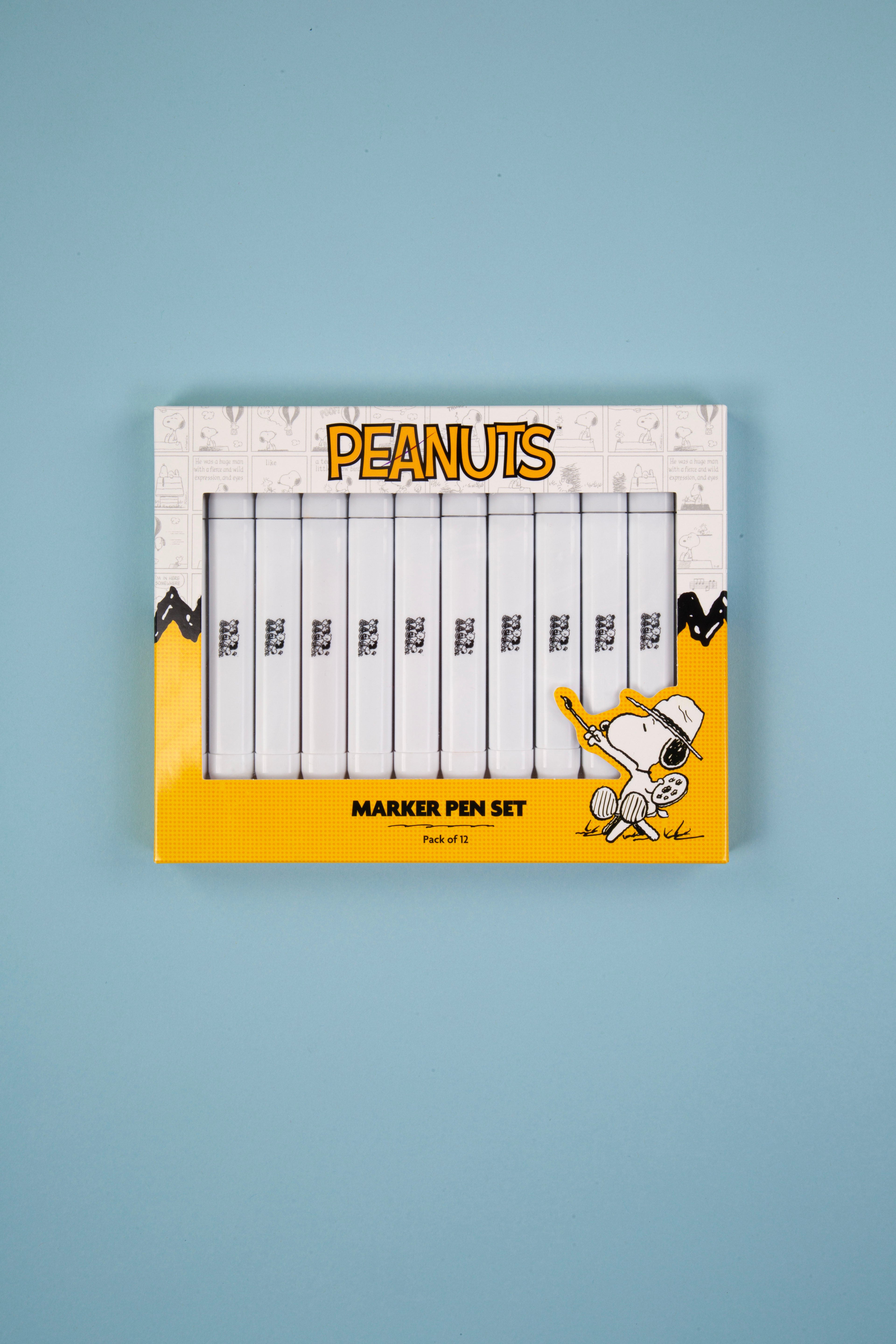 Peanuts Dual-Tip Marker Pen Set | Set of 12