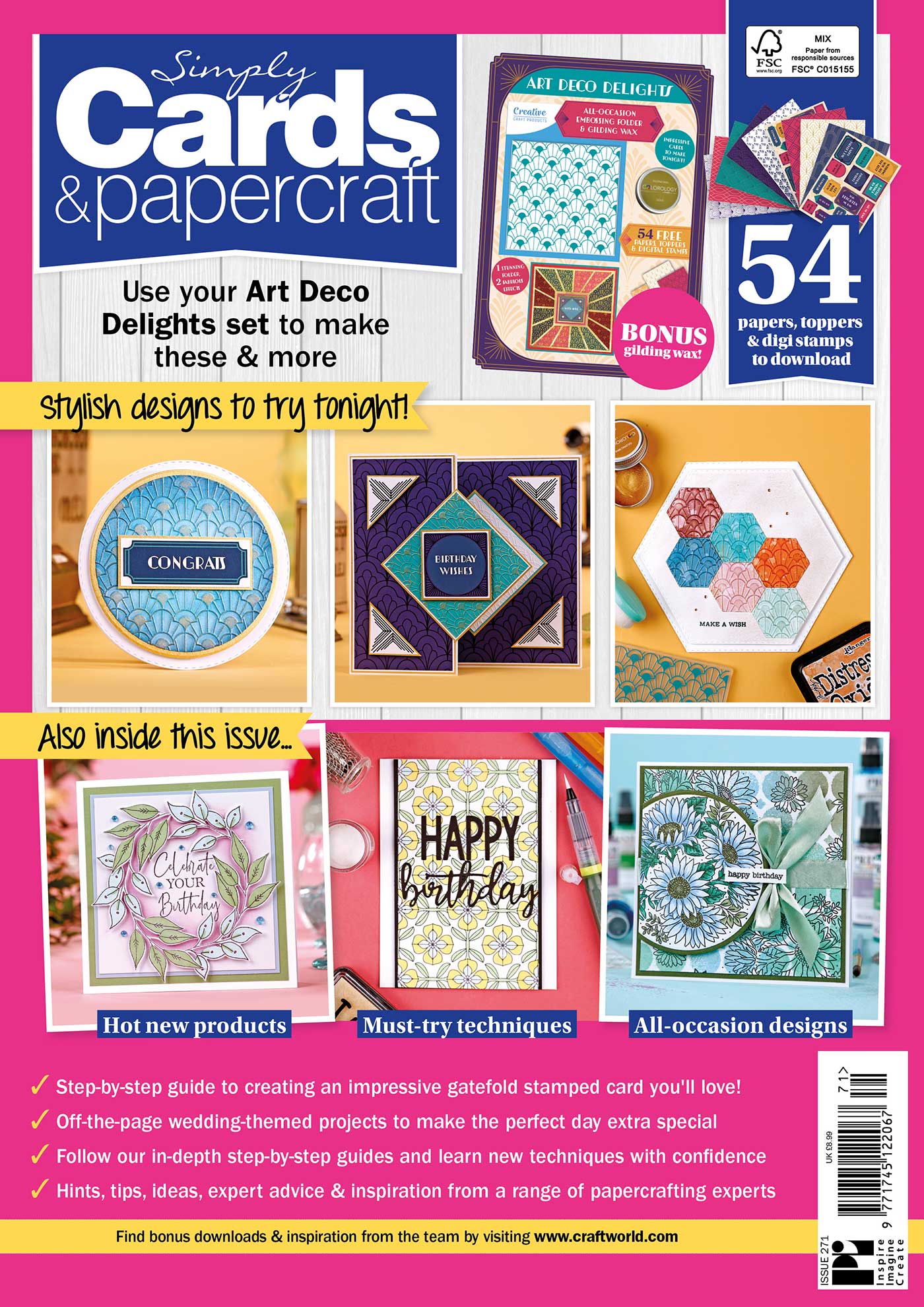 Simply Cards & Papercraft Magazine #271