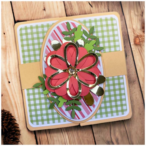 Made To Surprise Die & Stamp Set Showstoppers Build 'em Up Flowers & Leaves Layered Dies | Set of 44