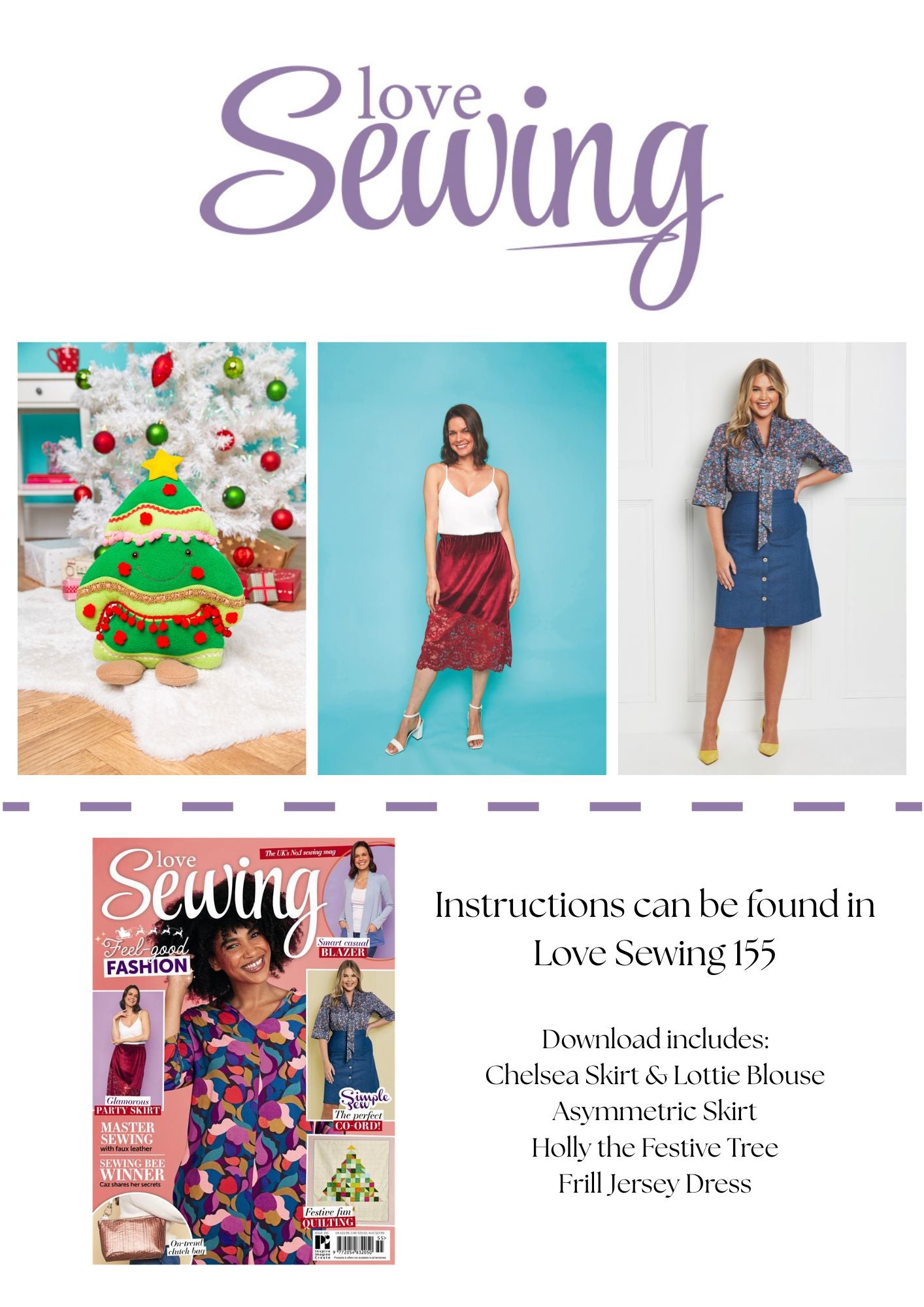 Love Sewing 155 digital downloads