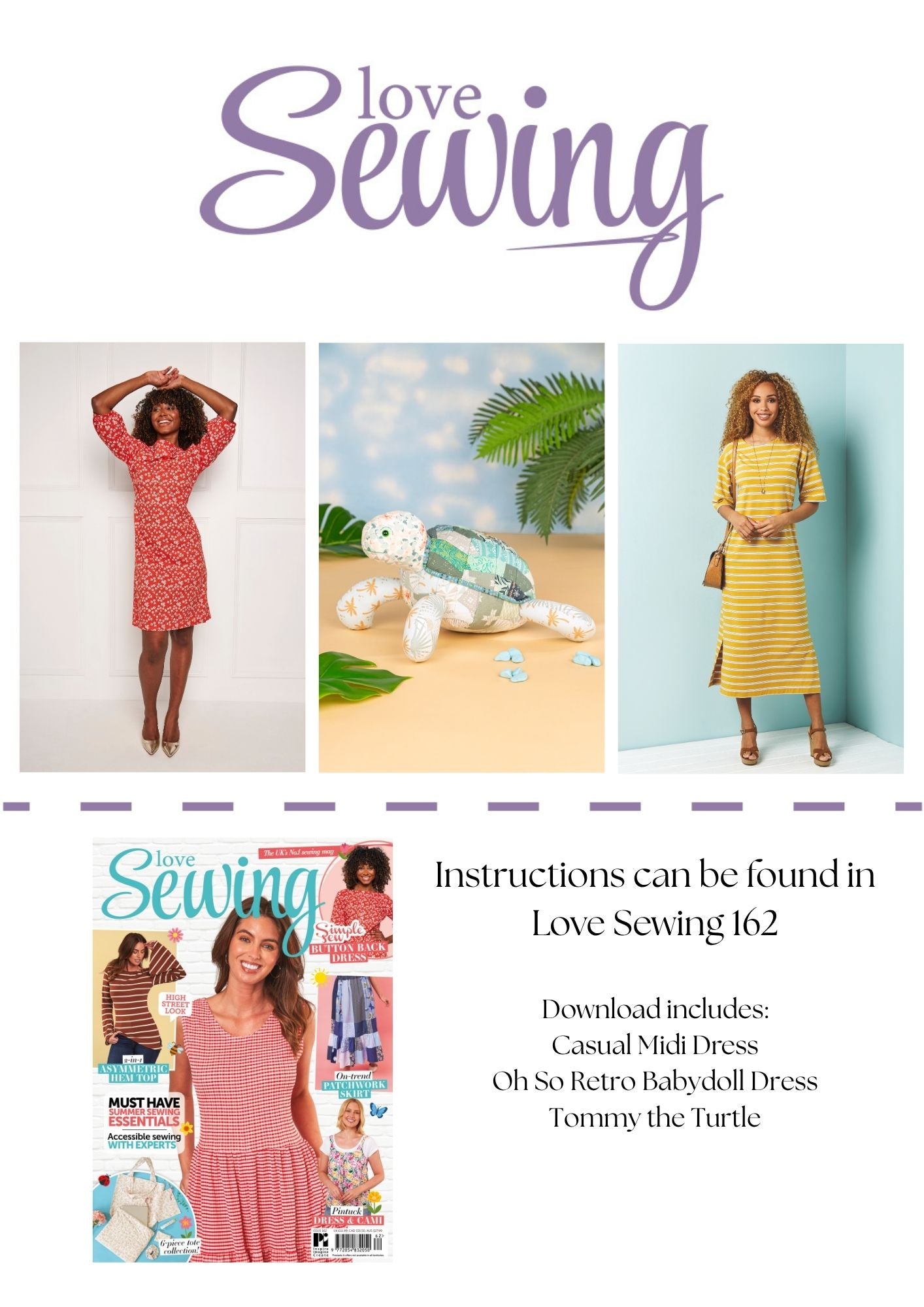 Love Sewing 162 digital downloads