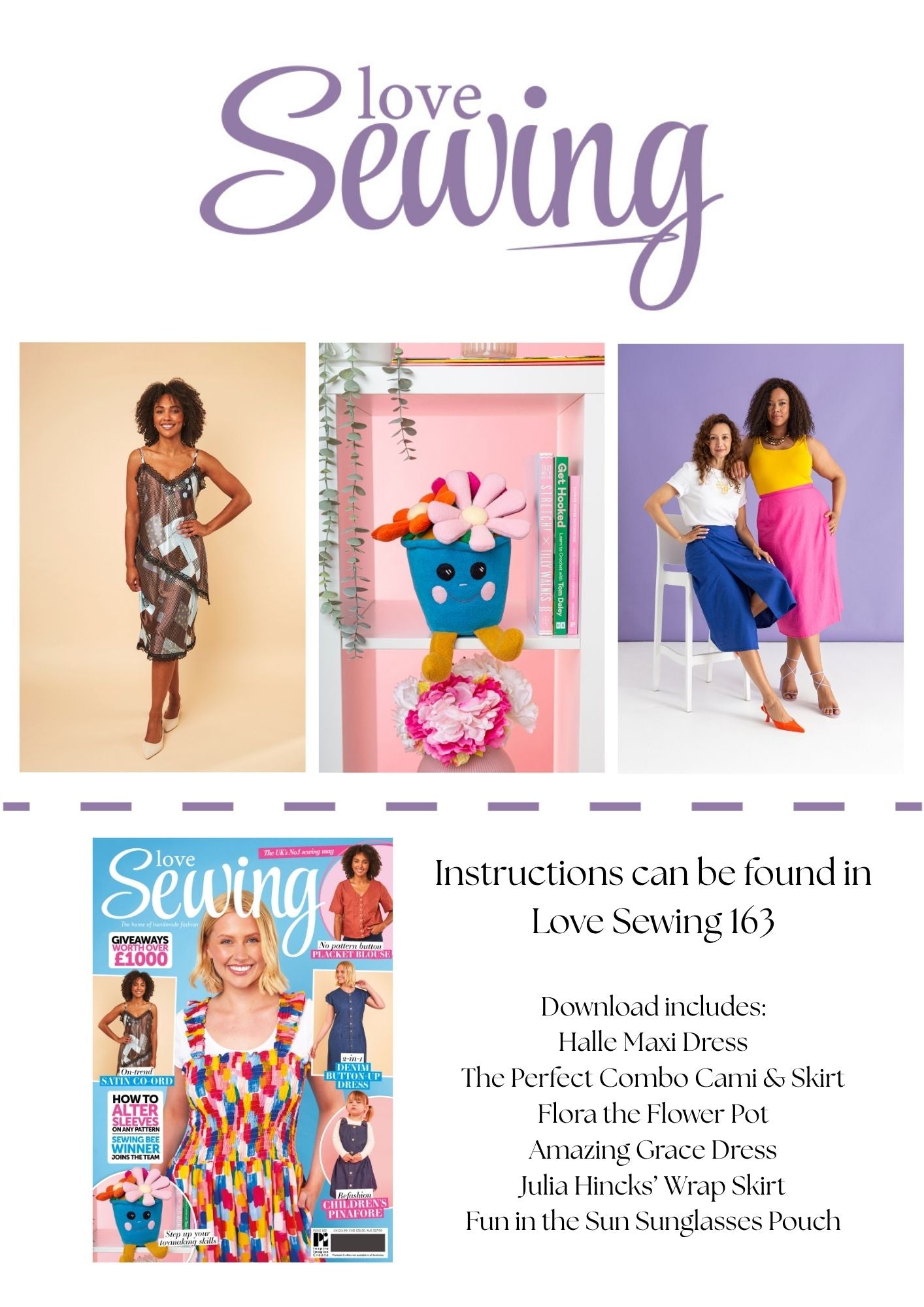 Love Sewing 163 digital downloads