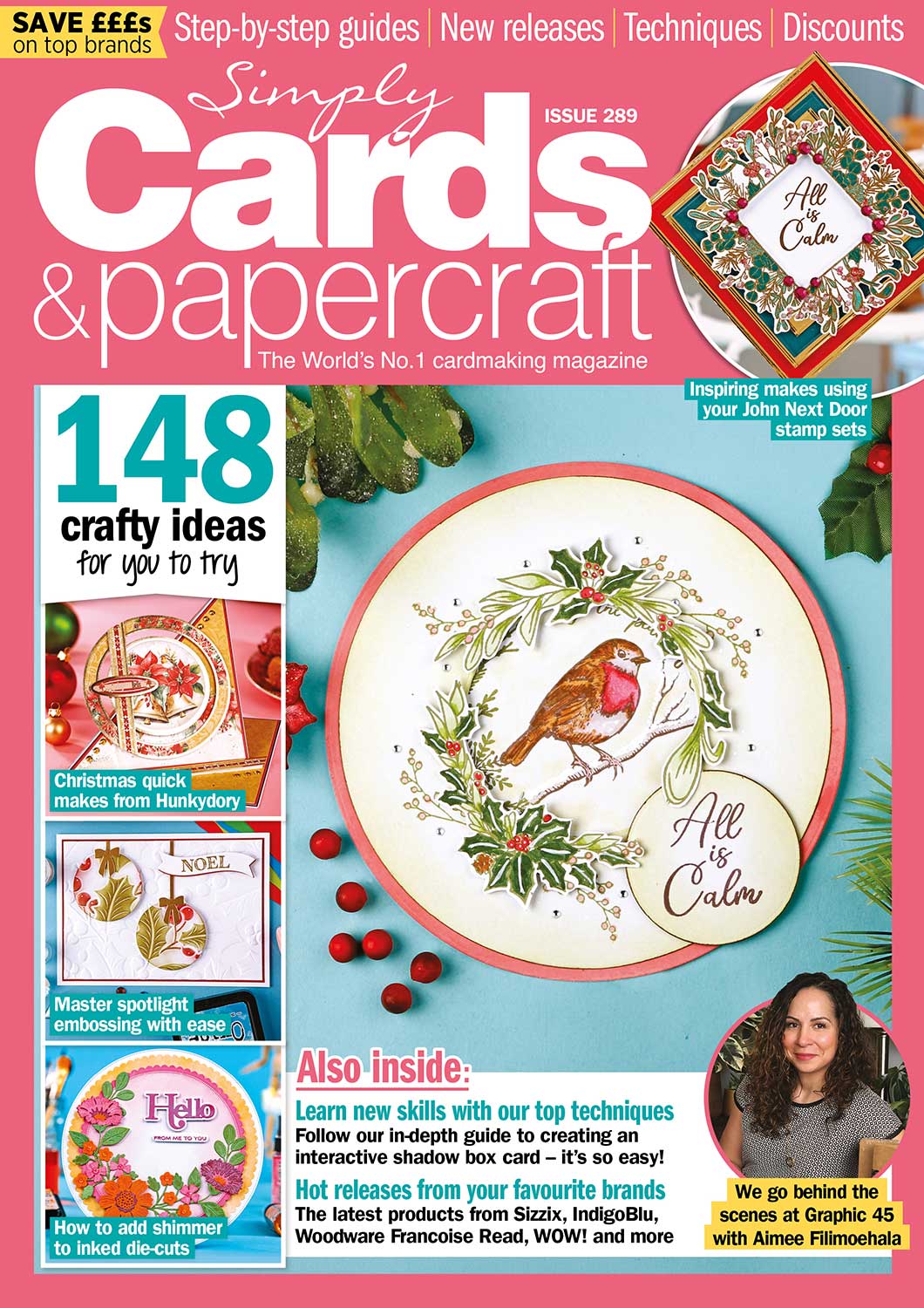Simply Cards & Papercraft Magazine #289