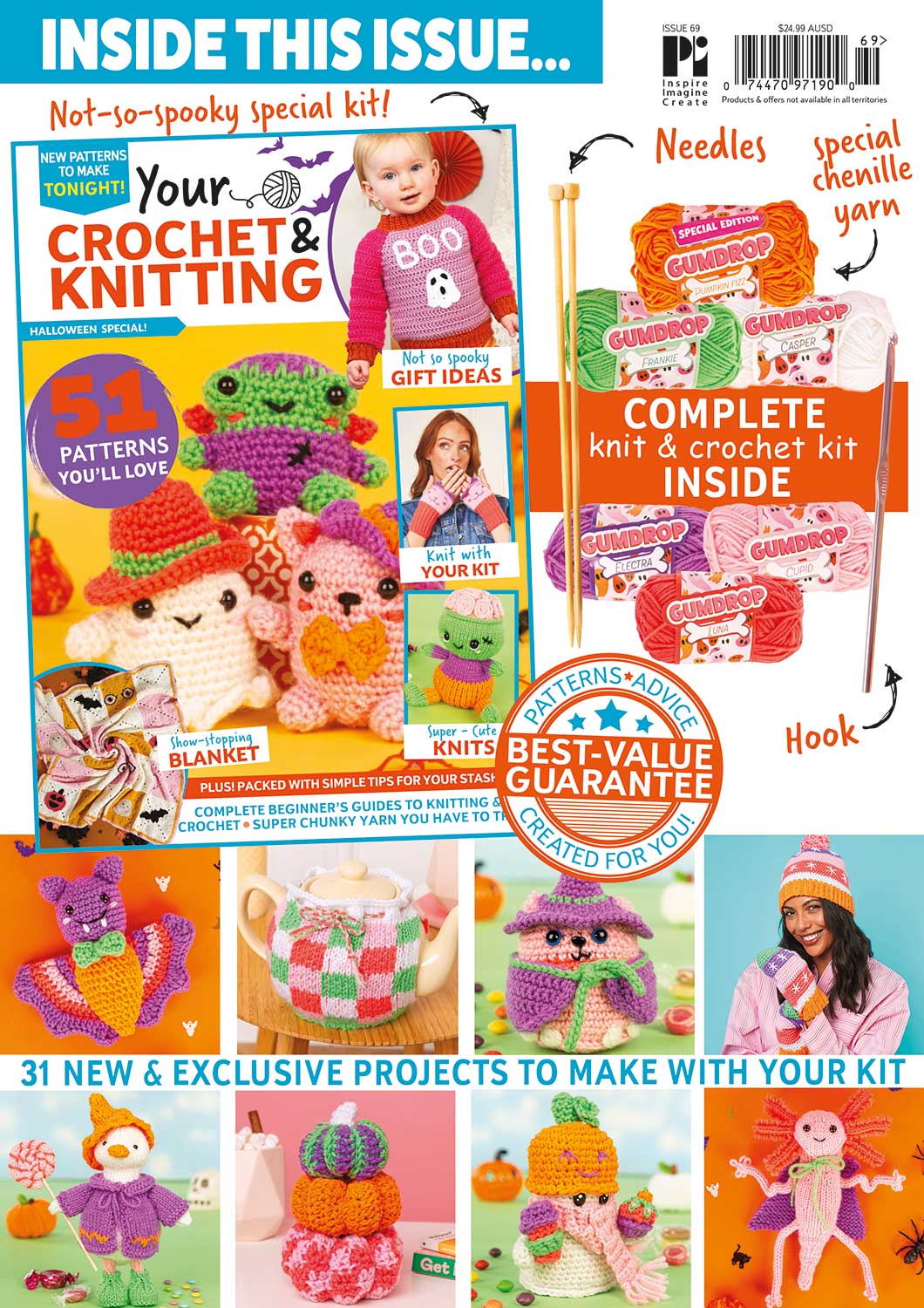 Your Crochet & Knitting Magazine #69
