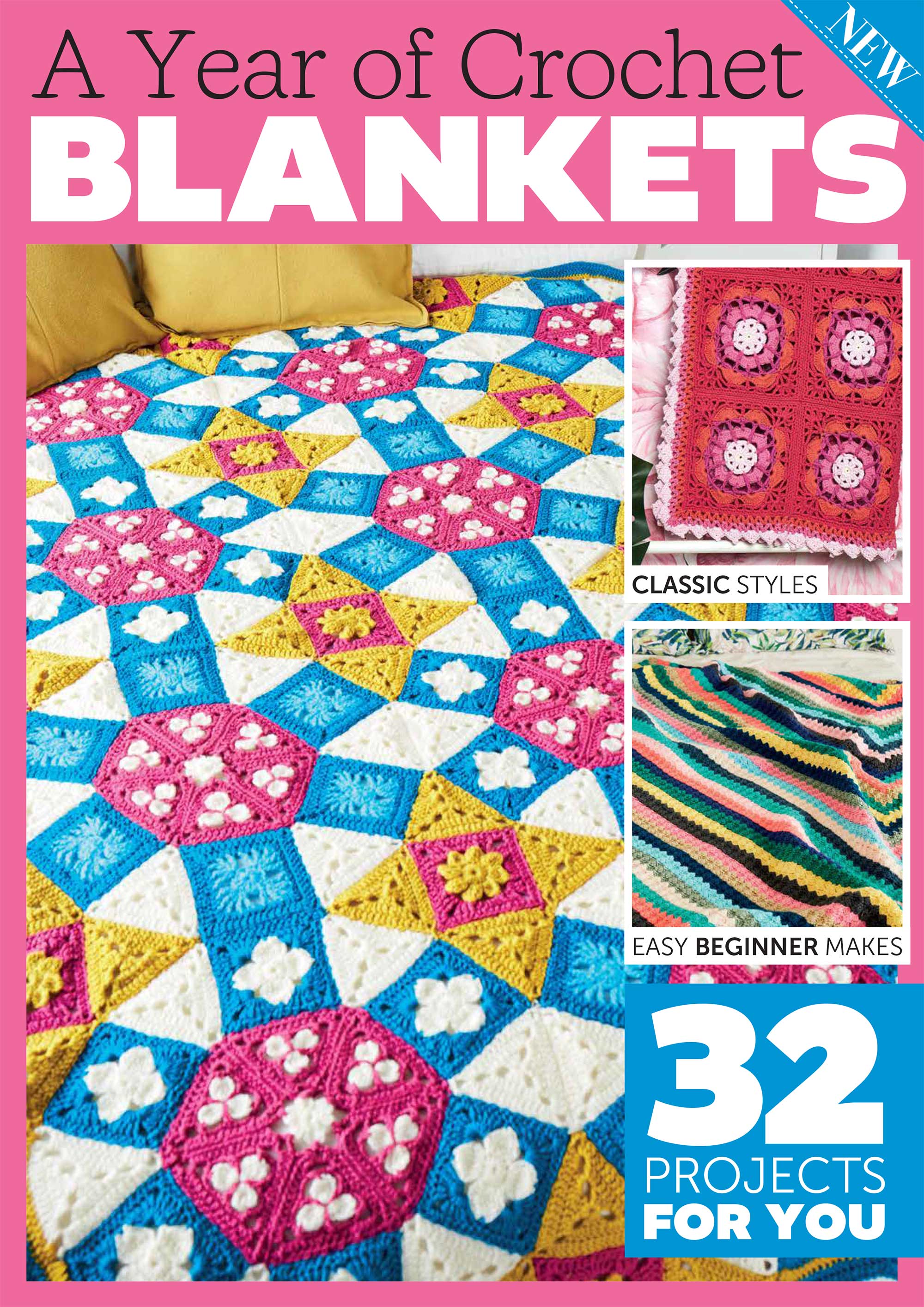 A Year of Crochet Blankets - Digital Book