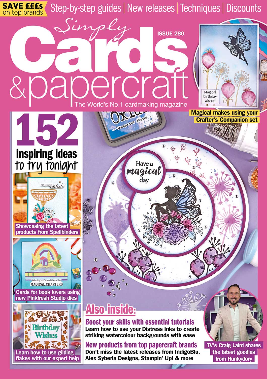 Simply Cards & Papercraft Magazine #280