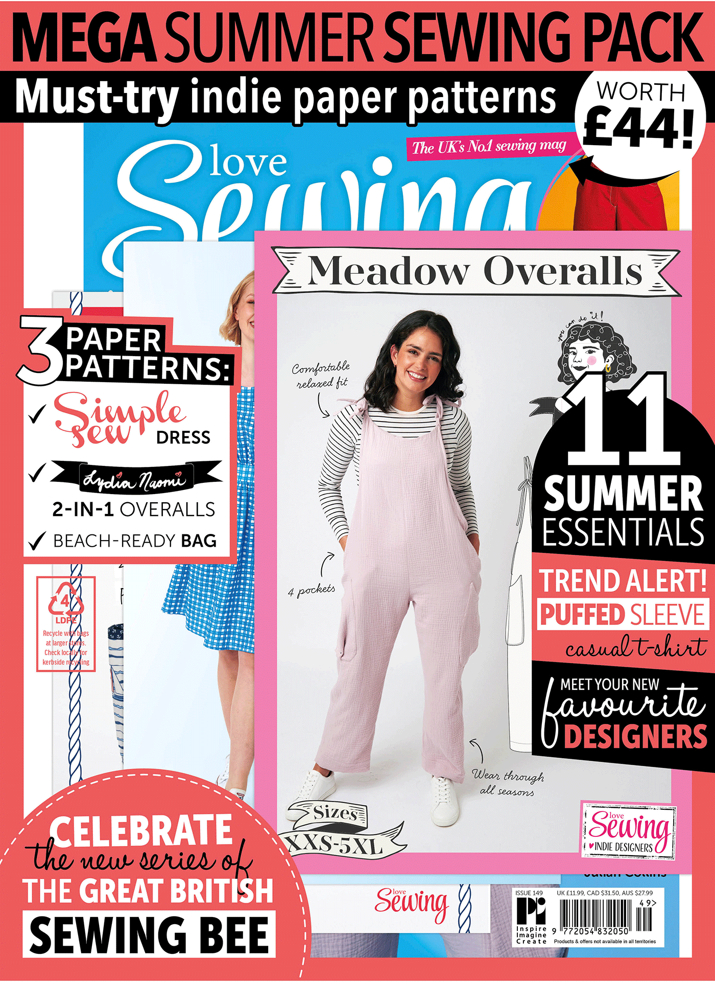 Love Sewing Magazine #149