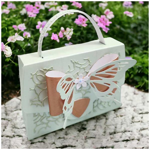 Simply Made Crafts Die Set Dinky Purses Additions Bows and Blooms by Helen Griffin | Set of 15