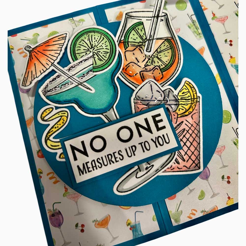 Made to Surprise A5 Stamp and Die Set Cake & Cocktail | Going Full Circle