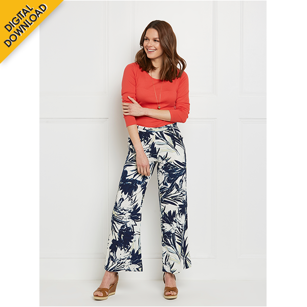 Digital Download | Wide-Leg Trousers Pattern