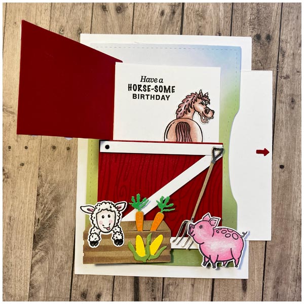 Made To Surprise Mechanism Die Set 5in x 7in Flip and See Flip Flap Card | Set of 8