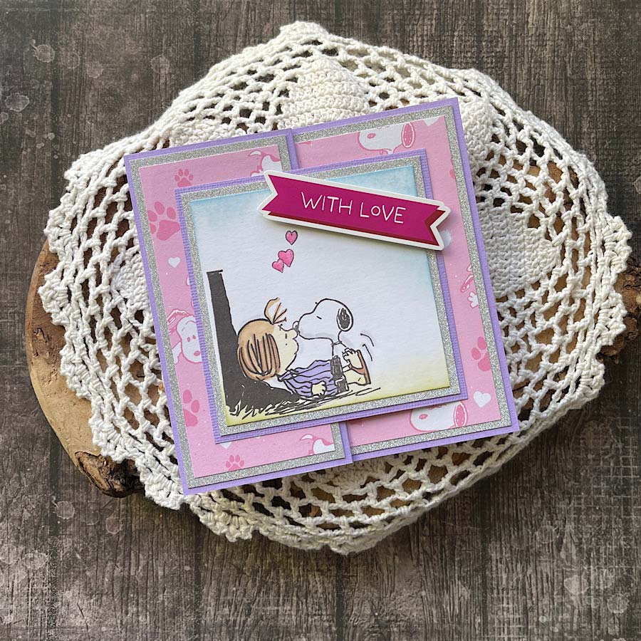 Peanuts A5 Stamp & Die Set You & Me | Love Is...