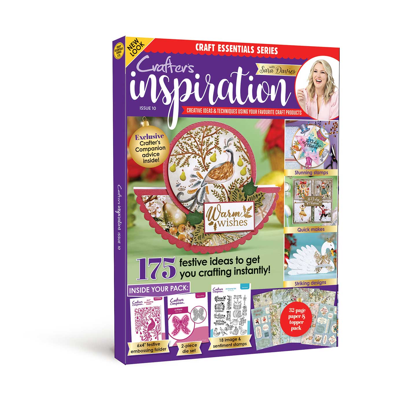 Crafter's Companion Crafter's Inspiration Magazine & Kit #10