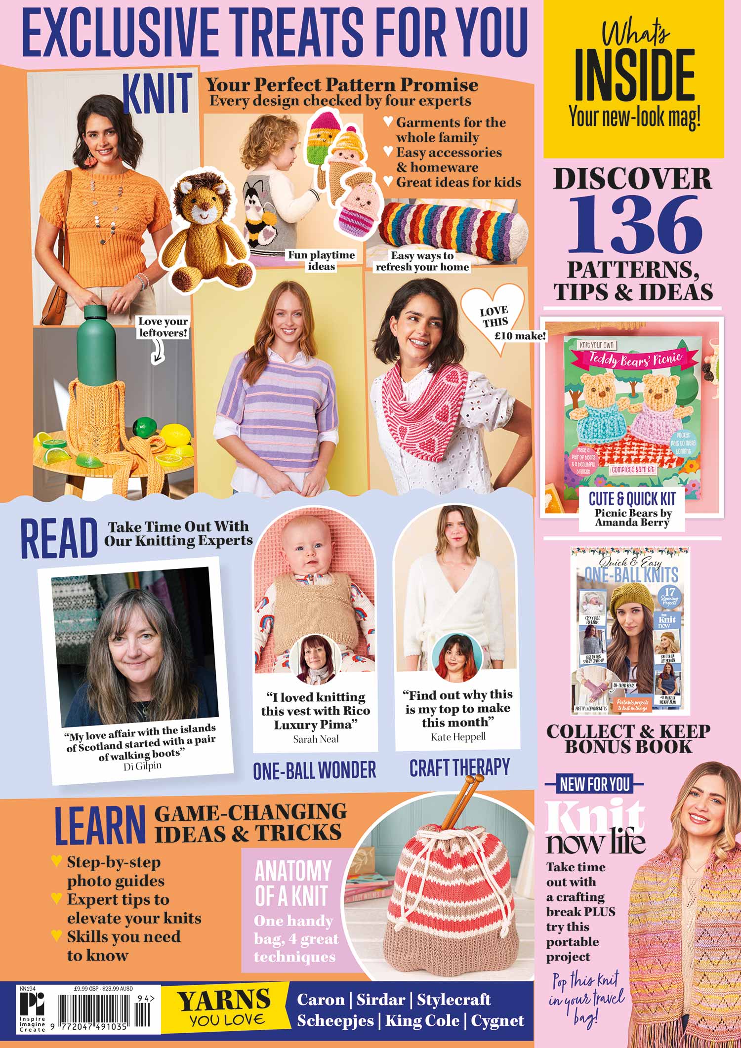 Knit Now Magazine #194