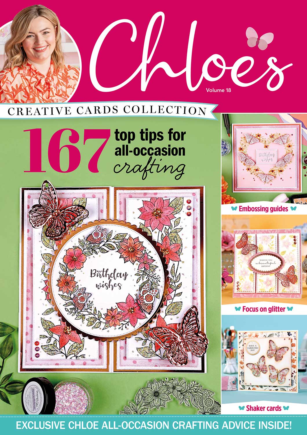 Chloe's Creative Cards Collection premium magazine & kit #18