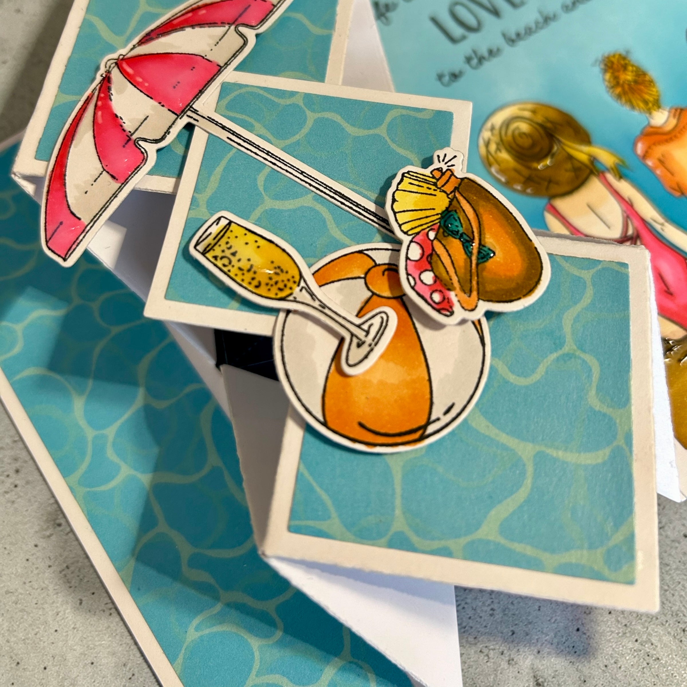 Made to Surprise A5 Stamp and Die Set Scene Builder | Let The Good Times Roll