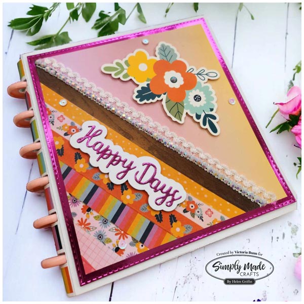 Simply Made Crafts A5 Washi Sticker Sheets Spring Flowers | 4 Sheets