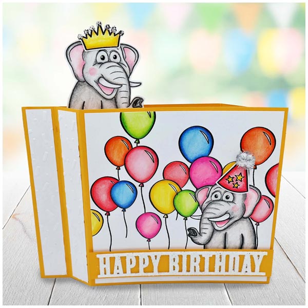 Made To Surprise A5 Clear Stamp Set Party Pieces Photo Booth Props by Sam Calcott | Set of 21