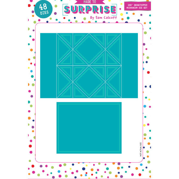 Made to Surprise 6'' x 6'' Die Set Showstopper Mechanism Set | Let The Good Times Roll