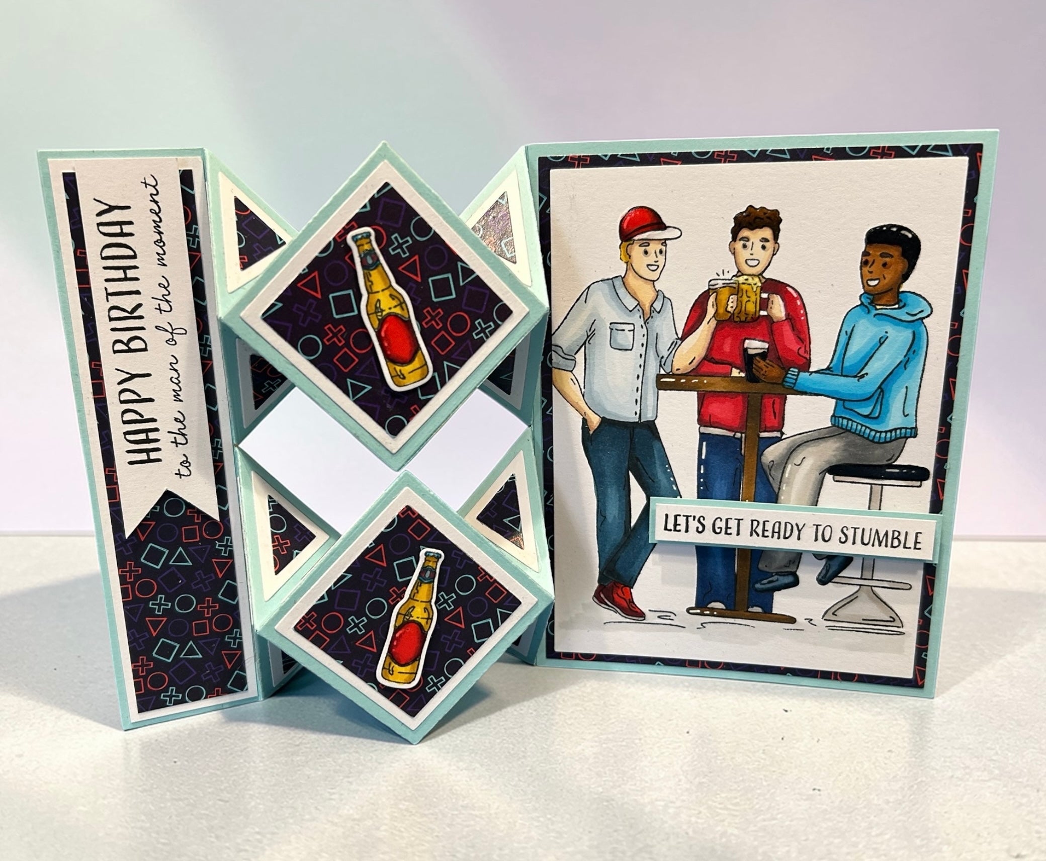 Made to Surprise 6'' x 6'' Die Set Showstopper Mechanism Set | Let The Good Times Roll