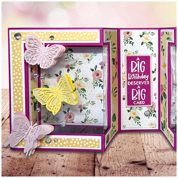 Made To Surprise Die Set 5in x 7in Side Panel Showstopper Mechanism Set of 11 | Showstopper Collection