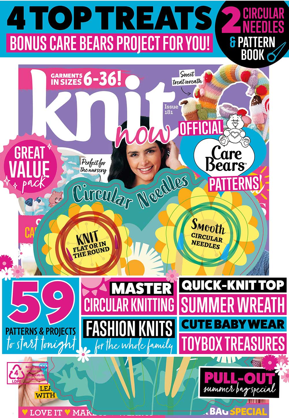 Knit Now Magazine #181