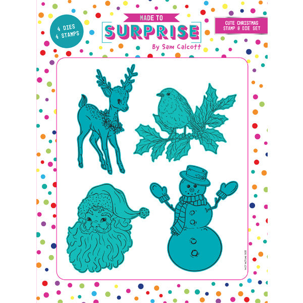 Made to Surprise A5 Stamp and Die Set Cute Christmas | Christmas Showstoppers 4