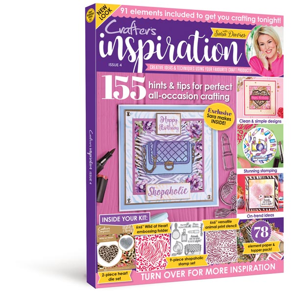 Crafter's Companion Crafter's Inspiration Magazine & Kit #4
