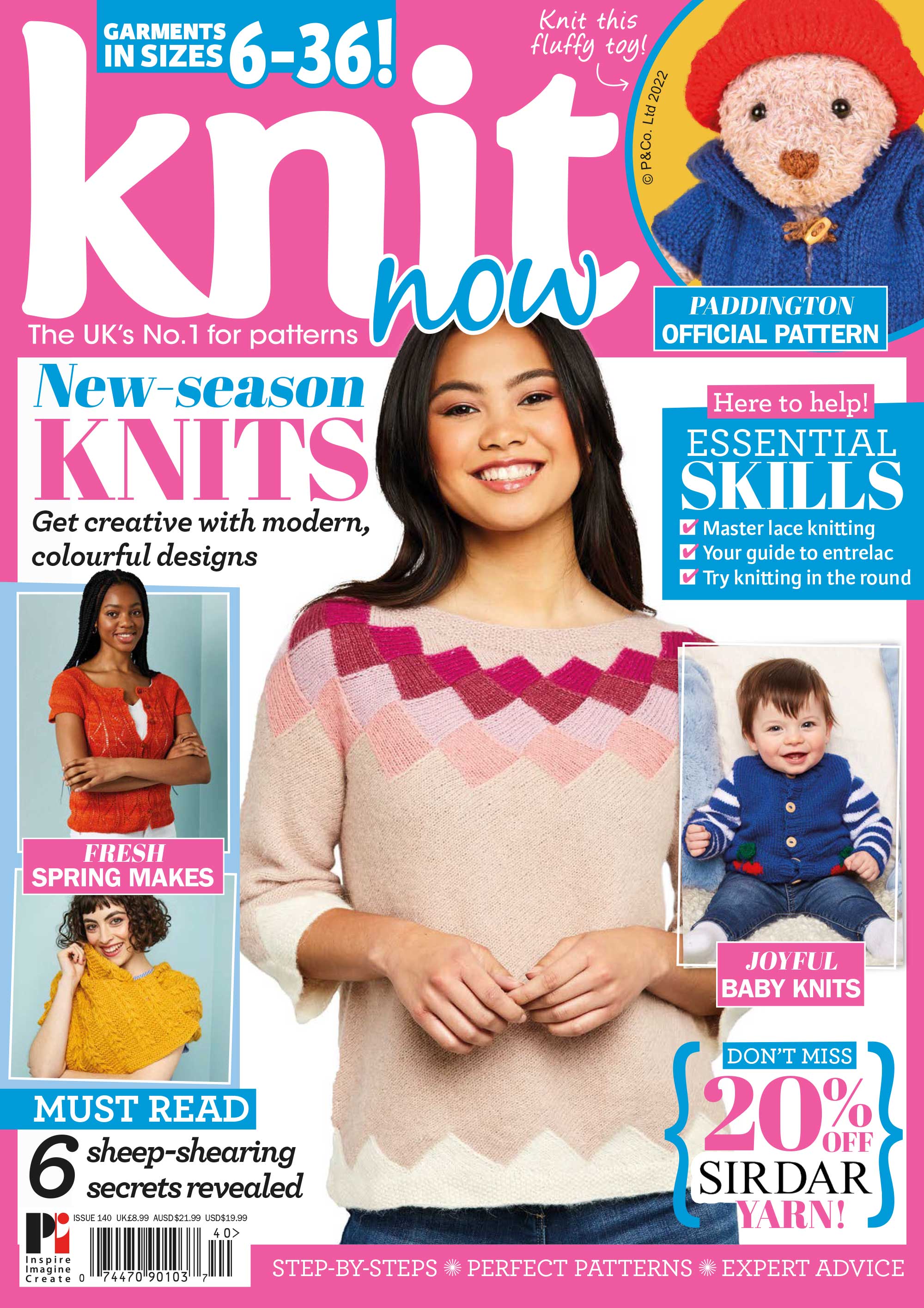 Knit Now 140 Digital Magazine