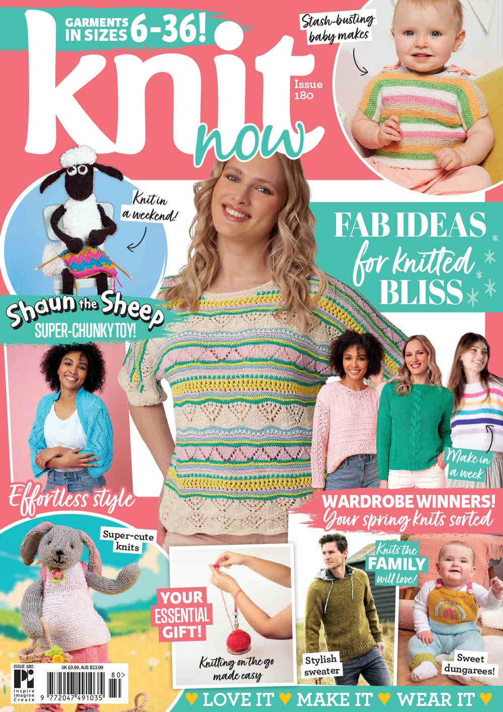 Knit Now 180 Digital Magazine