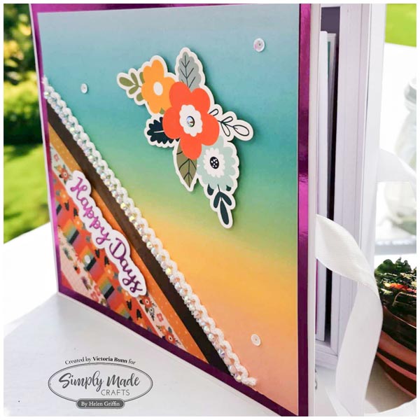 Simply Made Crafts A5 Washi Sticker Sheets Spring Flowers | 4 Sheets