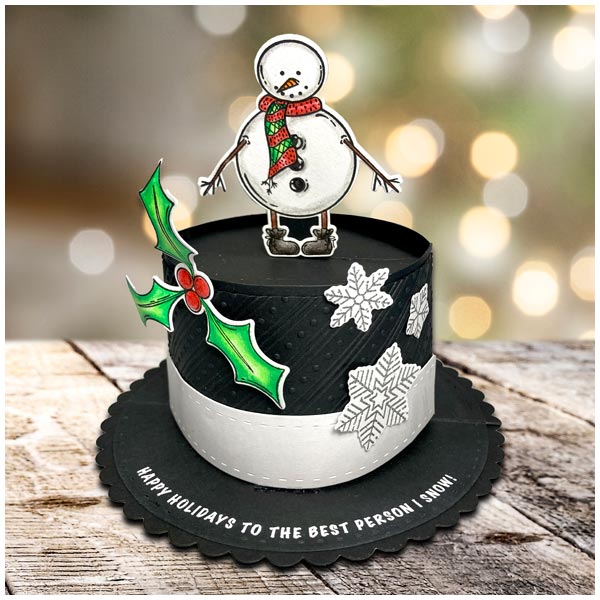 Made To Surprise Die & Clear Stamp Set 3D Delight Additions Floral & Hats by Sam Calcott | Set of 28