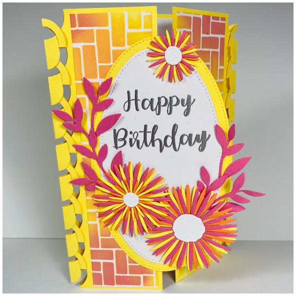 Made To Surprise Die Set Creative Cuts Circles & Tall Arrows Lace Folding by Sam Calcott | Set of 2