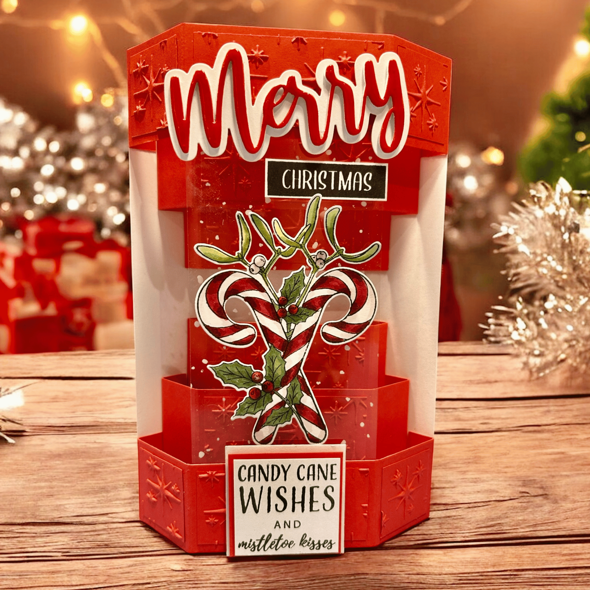Made to Surprise A5 Stamp and Die Set Vintage Christmas | Christmas Showstoppers 4