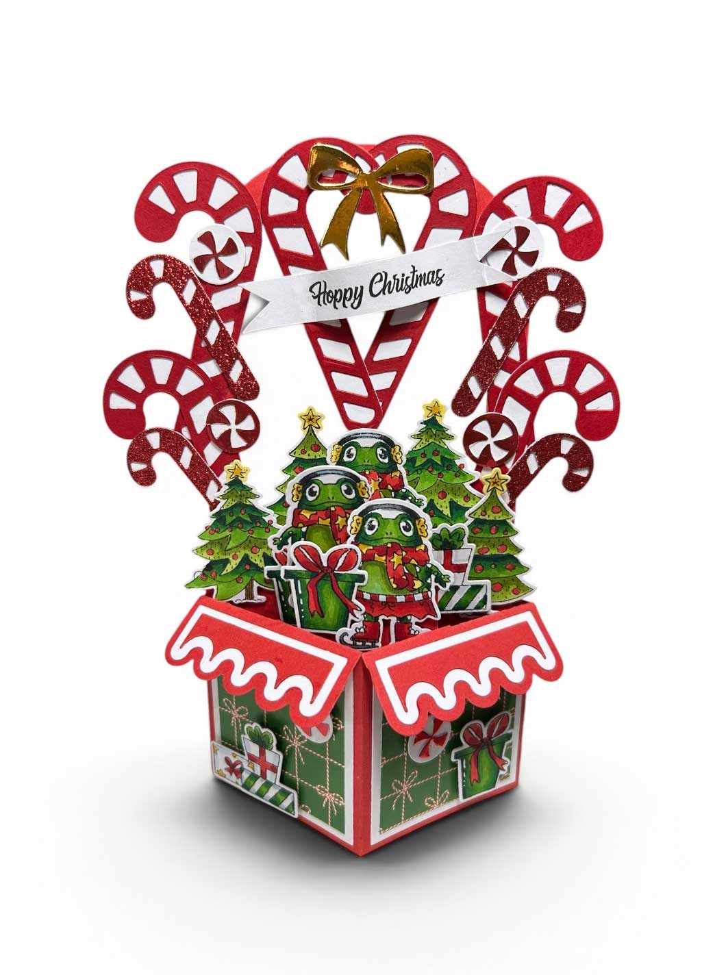 Made to Surprise Die Set Exploding Box Mechanism | Christmas Explosion