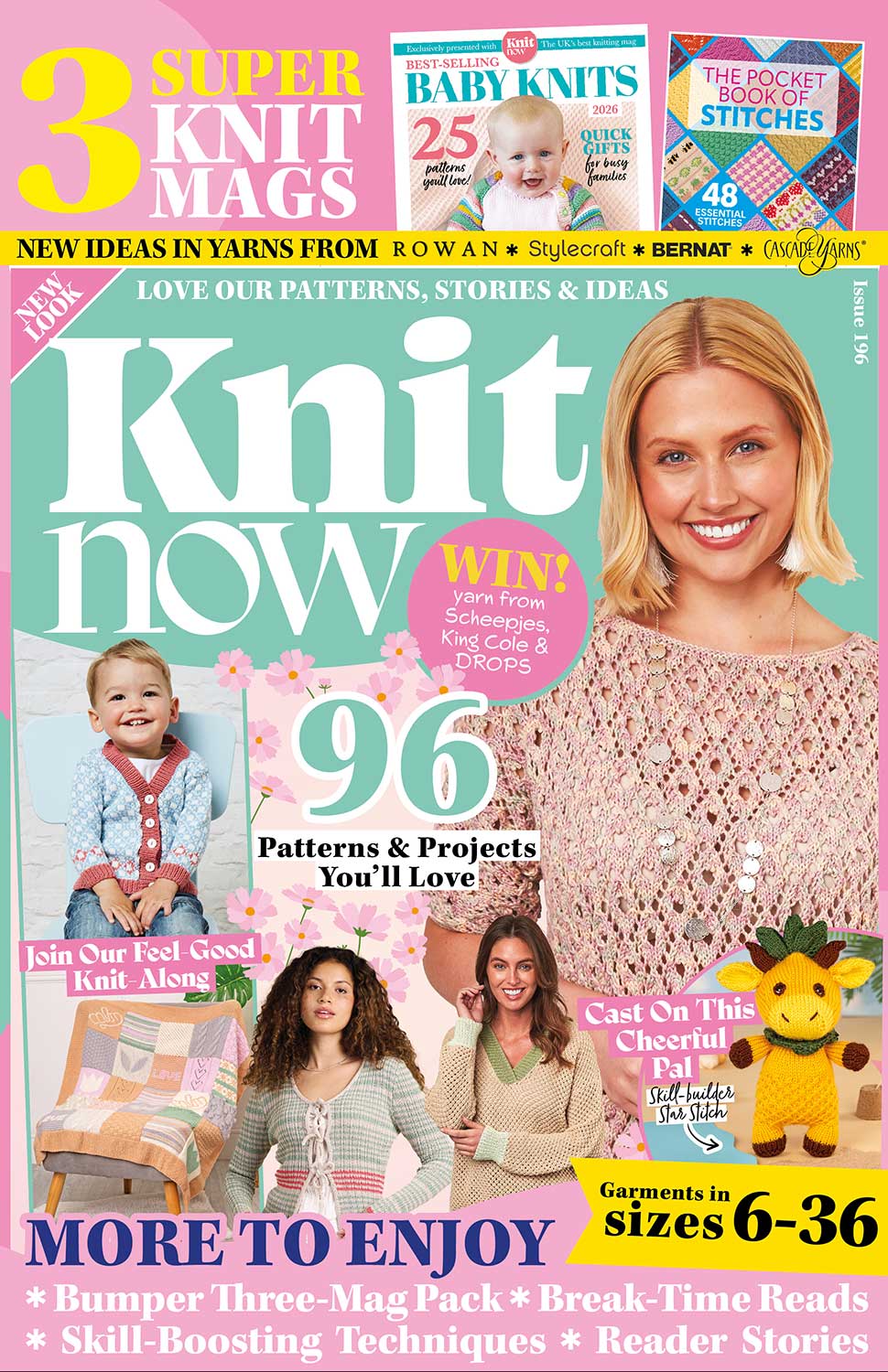 Knit Now Magazine #196