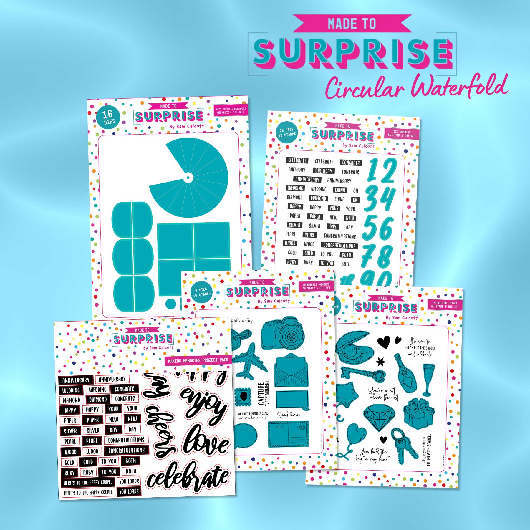 Made To Surprise | Circular Waterfold bundle