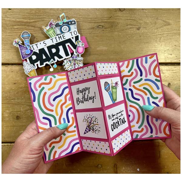 Made To Surprise Mechanism Die Set 6in x 6in Secret Messages Card | Set of 8