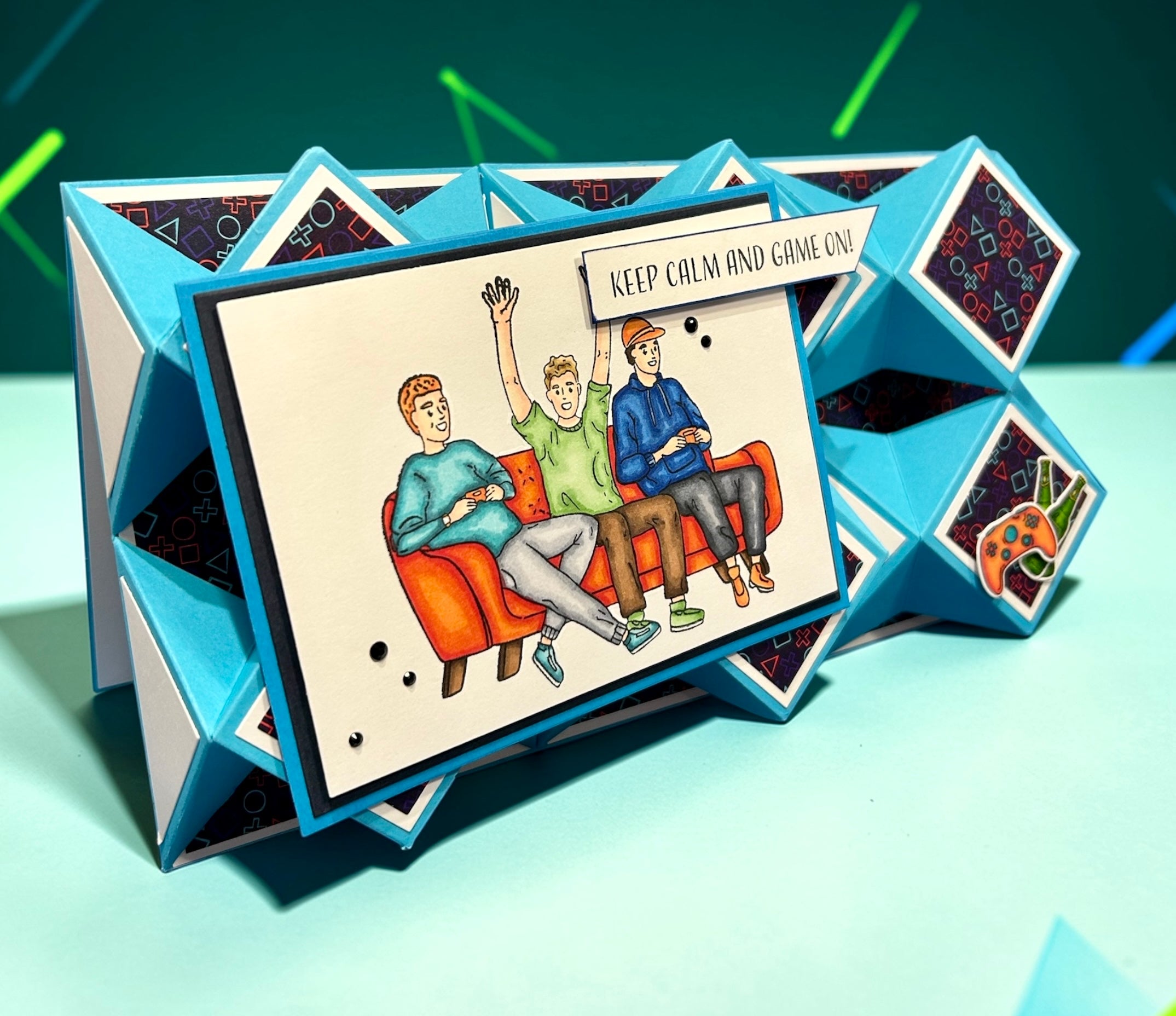 Made to Surprise 6'' x 6'' Die Set Showstopper Mechanism Set | Let The Good Times Roll